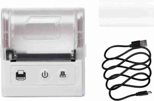 Tragbarer 2-Zoll Mini-Thermodrucker mit USB & Bluetooth – 57 mm Belegdrucker für Gastronomie & Einzelhandel