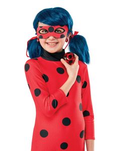 Ladybug-Accessoire-Set Ohrringe Jo-Jo rot-schwarz