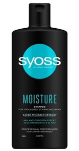 Syoss Shampoo Moisture 440ml Glas
