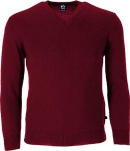 Blauer Peter - leichter Merino-Pullover - Uni - V-Ausschnitt - Langarm - 10 Farben