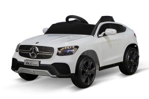 Lizenz Kinder Elektro Auto Mercedes GLC Coupe Kinderfahrzeug Weiß