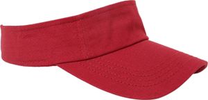 Leoberg Uni Visor Cap Damen Herren - Sonnenvisor Sommerhut Schirmmütze in 154031-Rot-14 Leoberg Uni Visor Cap Damen Herren - Sonnenvisor Sommerhut Schirmmütze in 154031-Rot-14