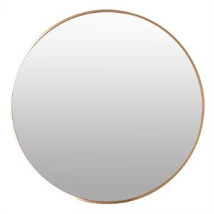 Wandspiegel  80cm   Rund  Schminkspiegel  Hängespiegel  Metallrahmen Dekospiegel   spiegel  Badezimmerspiegel Flurspiegel