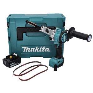 Makita DBS 180 F1J Akku Bandfeile 18 V 9 x 533 mm Brushless + 1x Akku 3,0 Ah + Makpac - ohne Ladegerät