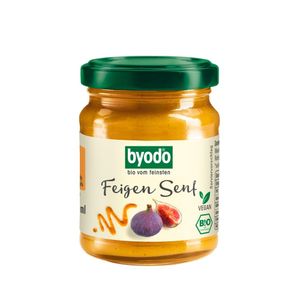 byodo Byodo Feigen Senf fruchtiger Senf mit 20% Feigen und feiner Senfnote - Bio - 125ml