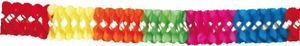 1x Großraumgirlande Papier-Girlande XL multicolor 10 m x  25 cm