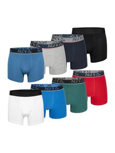 Phil & Co. Berlin Retro-Pants unterhose männer herren 8-Pack Jersey Multicolor 4 L