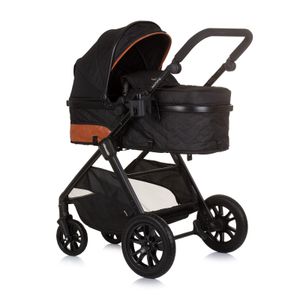 Chipolino Kinderwagen Harmony 2 in 1 Wickeltasche, Getränkehalter, Fußabdeckung schwarz Chipolino Kinderwagen Harmony 2 in 1 Wickeltasche, Getränkehalter, Fußabdeckung schwarz