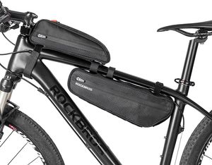 ROCKBROS Fahrradtasche Set, 2 in 1 Abnehmbare Rahmentasche, 2,5L