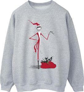 The Nightmare Before Christmas - Mikina pre mužov BI42678 (XL) (Grau)