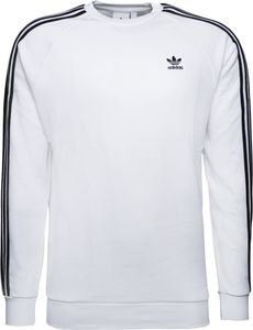 Adidas Originals Herren Sweatshirt 3-STRIPES CREW, Größe:L, Farben:white