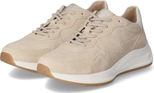 Salamander Damen Low Sneaker Beige Rauleder  Größe: 36