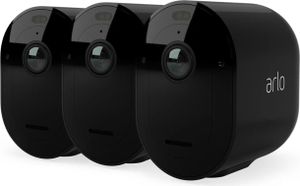Arlo Pro5 3-Cam Kit 1-Month Smart Blk