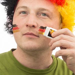 Make-up fanúšikov Nemecko Vlajka