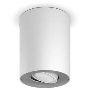 Philips Hue Bluetooth White Ambiance Spot Pillar in Weiß 1-flammig mit Dimmschalter