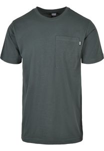 Urban Classics Herren T-Shirt Basic Pocket Tee TB3499 Grün Bottlegreen XXL