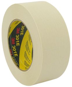 3M Krepp-Klebeband 301E 48 mm x 50 m Papier beige