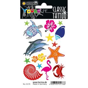 HERMA CLASSIC Tattoo "Colour Ocean" 1 Blatt