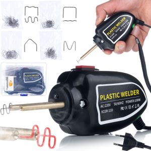 Kunststoff-Schweißgerät Rosfix Strong Cosmico RSC100W mit LED-Beleuchtung und 400 Heftklammern