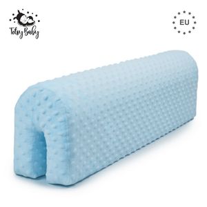 Ochrana okraja postele pre detské postele 70 cm - Ochrana pre rám postele Ochrana okraja detská postieľka Blue Minky