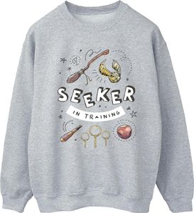 Harry Potter - "Seeker In Training" Sweatshirt für Damen BI21427 (S) (Grau)