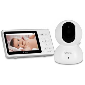 Lionelo Babyline 8.2 Baby Monitor, detská pestúnka, kamera a prijímač, nočný režim, teplotný senzor, dosah 300 m, alarmový systém, otočná kamera