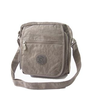 Tasche Umhängetasche Handtasche Bag Street Nylon beige Ta6010
