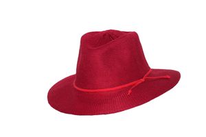 Rigon - UV-Fedora-Hut für Damen - Jacqui - Mohnrot