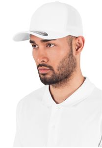 Urban Classics Flexfit 5 Panel Cap Herren Basecap Einfarbig, Größe: S/M; Farbe: White