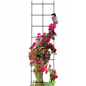 KADAX Rankgitter, Rankhilfe aus Stahl, Wandgitter für Pflanzen, Garten, Balkon, Terrasse, Drahtgitte