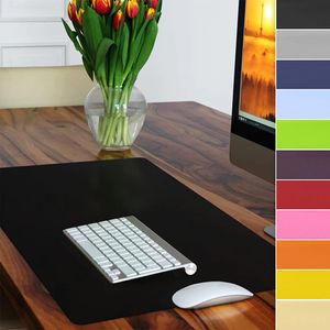 Schreibtischunterlage ideal für Büro & Zuhause Anti-Rutschbeschichtung in vielen Farben Schwarz