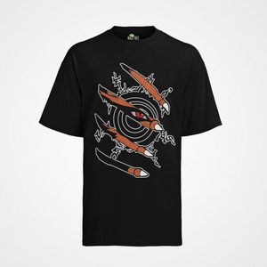 T-Shirt męski Naruto Shippuden Bijuu i Jinchuuriki Kurama 9 ogoniasty lis Man Anime Hoody Ninetail