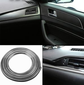 Metallic Chrom / 5m Rolle Auto Innenraum Dekorleisten Zierleisten Leisten