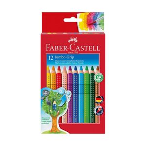 FABER-CASTELL Buntstift Jumbo Grip 12er-Kartonetui