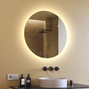 Zrkadlo s osvetlením 70 cm- Okrúhle kúpeľňové zrkadlo s LED osvetlením - Neutrálna biela 4500K - LED kúpeľňové zrkadlo OKR082 Zrkadlo s osvetlením 70 cm- Okrúhle kúpeľňové zrkadlo s LED osvetlením - Neutrálna biela 4500K - LED kúpeľňové zrkadlo OKR082