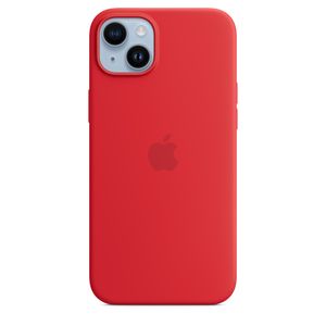 Apple iPhone 14 Plus Silicone Case with MagSafe - PRODUCT RED