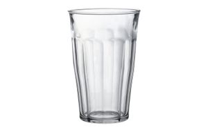 Duralex Picardie Tumbler, Trinkglas, 500ml, Glas gehärtet, transparent, 6 Stück