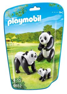PLAYMOBIL 6652 - 2 Pandas mit Baby