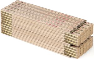 Zollstock Metrie Perfekt 10 - 2m natur a 10 Stück