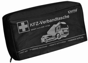 KALFF KFZ Verbandtasche "Kompakt" Inhalt DIN 13164 schwarz