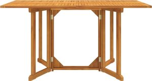 Składany stół ogrodowy Butterfly 150x90x75 cm z litego drewna tekowego Składany stół ogrodowy Butterfly 150x90x75 cm z litego drewna tekowego
