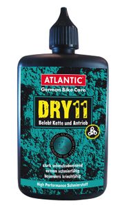 ATLANTIC Kettenöl "DRY11", High Performance Schmierstoff für Kette, Schaltung und Antrieb. Starke Schmutzabweisung, maxi