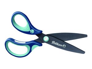 Pelikan griffix Schere blau für Linkshänder