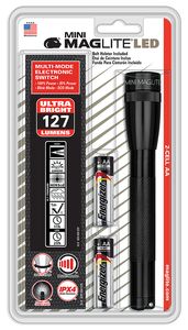 Mag-Lite® Mini LED 2AA Taschenlampe inkl. Batterien und Holster