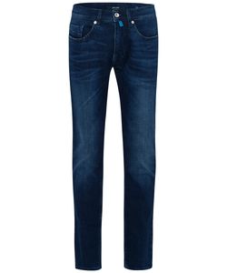 Pierre Cardin Herren Jeans Hose ANTIBES Slim Fit Futureflex dark blue used buffiess C7 33110.7708 6815*, Farbe:6815 dark blue used, Größen:W35/L34