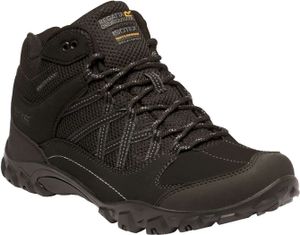 Regatta - Pánské turistické boty "Edgepoint", nepromokavé RG4559 (44 EU) (black/granite grey)
