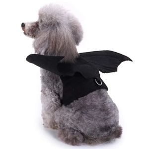 Halloween-Kostüm für Katze, Hund, Hund, Katze, Halloween-Kostüm, Fledermausflügel, Cosplay-Kostüm für kleine, mittelgroße und große Katzen und Hunde l