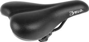 Sattel Velo , Jugend 20"-24", schwarz, Velo, 250207