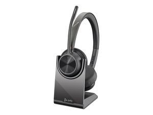 Poly BT Headset Voyager 4320 UC Stereo USB-A mit Stand