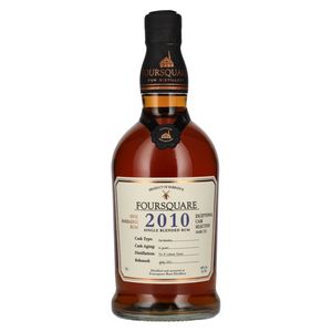 Foursquare 12 Years Old Single Blended Rum Cask Strength 2010 60% Vol. 0,7l